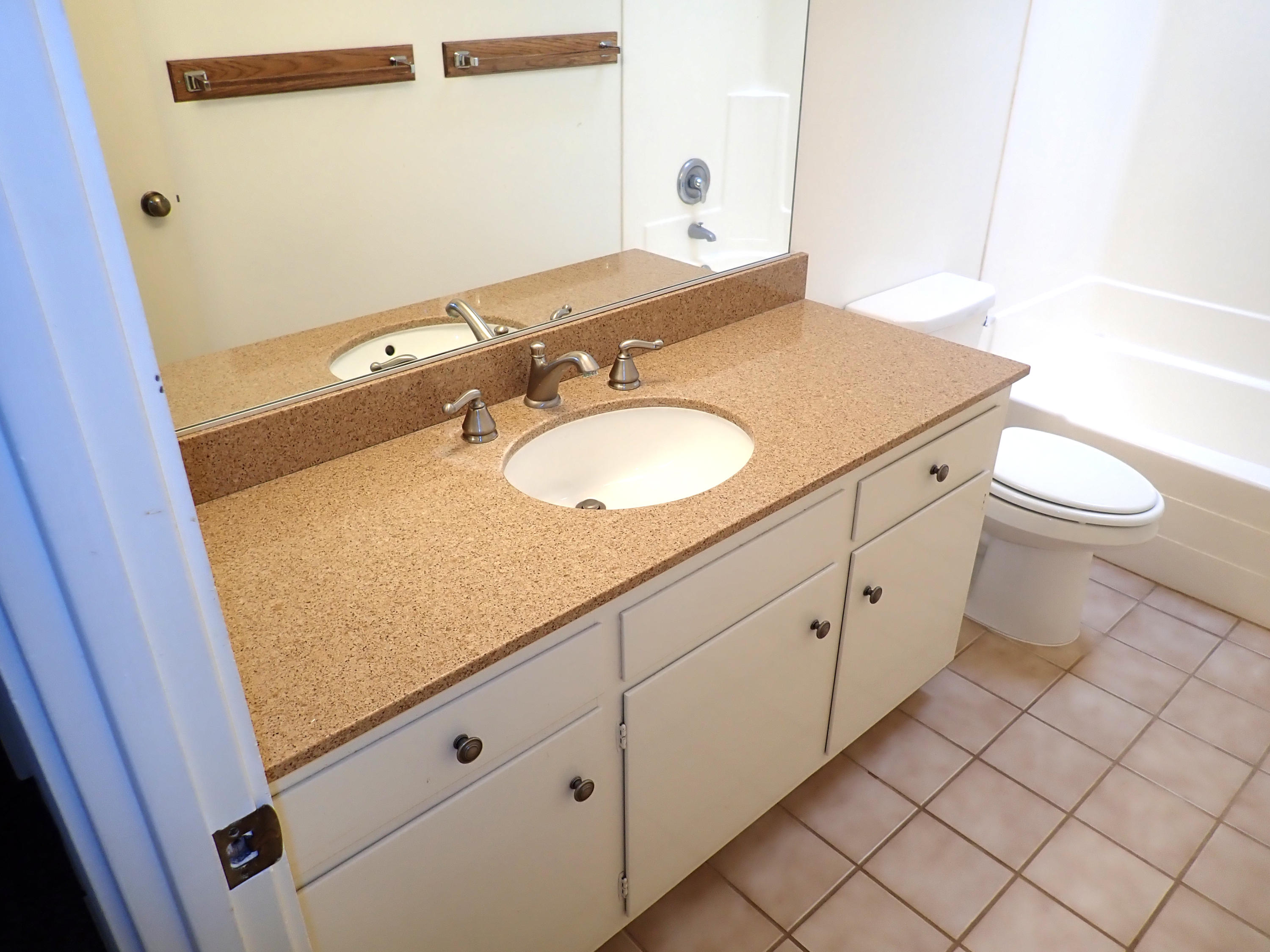 483 Reed Court Goleta, CA 93117 - Photo 21 of 37 a bathroom with a sink and a mirror