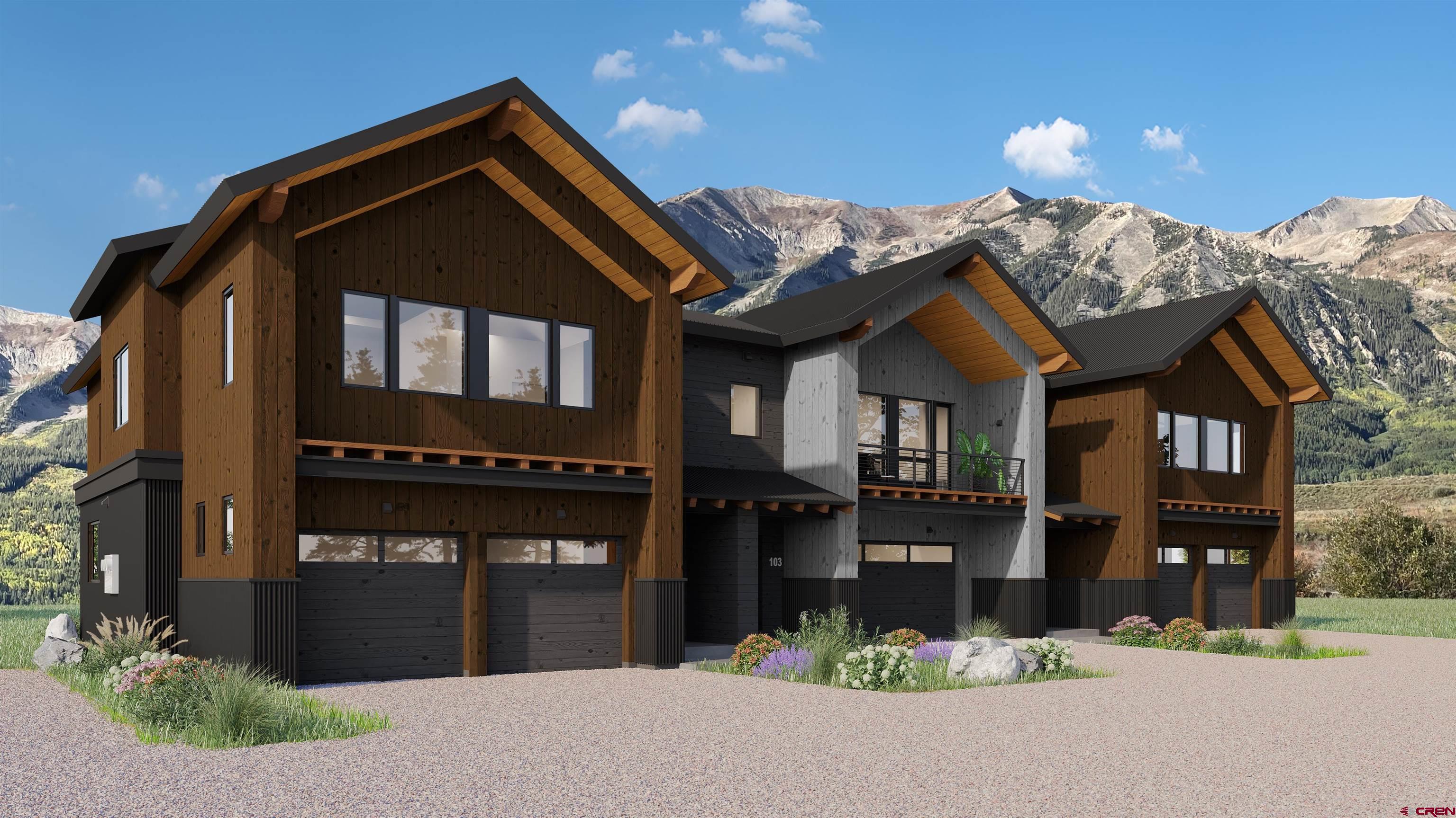 180 Elk Valley Road, Unit 105 Crested Butte, CO 81224 - Photo 32 of 35 a front view of a house