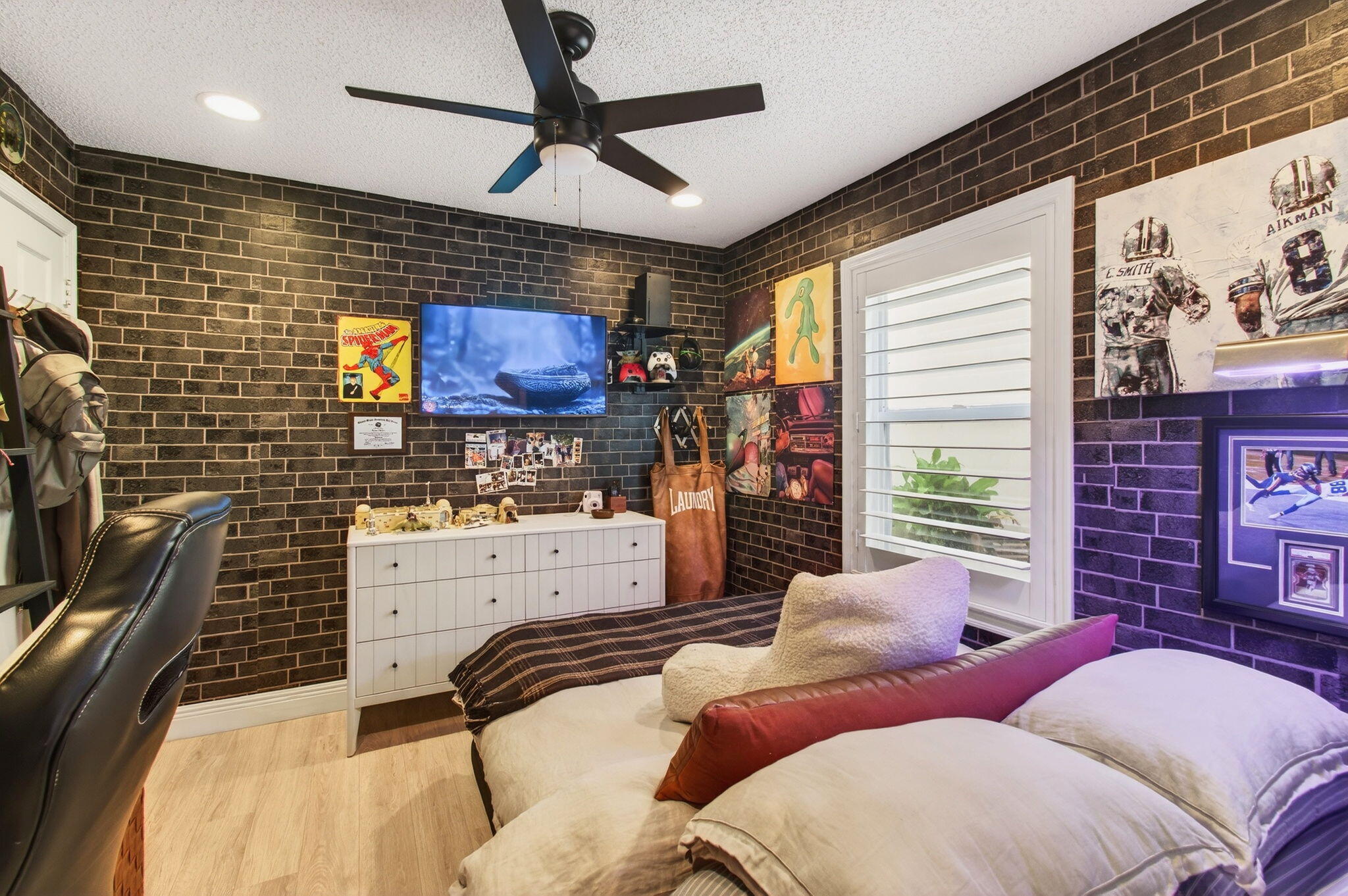 21400 Millbrook Court Boca Raton, FL 33498 - Photo 37 of 65 a bedroom with furniture and a window