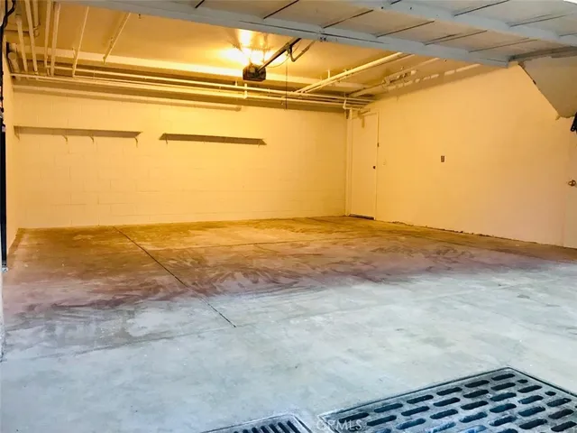 a view of a room with an empty space
