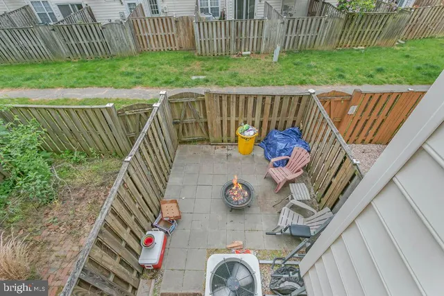 a view of outdoor space and deck