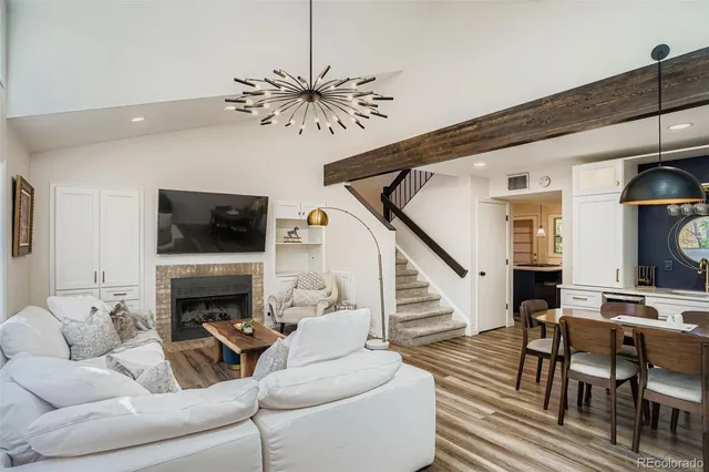 a bedroom with a bed and a table in it