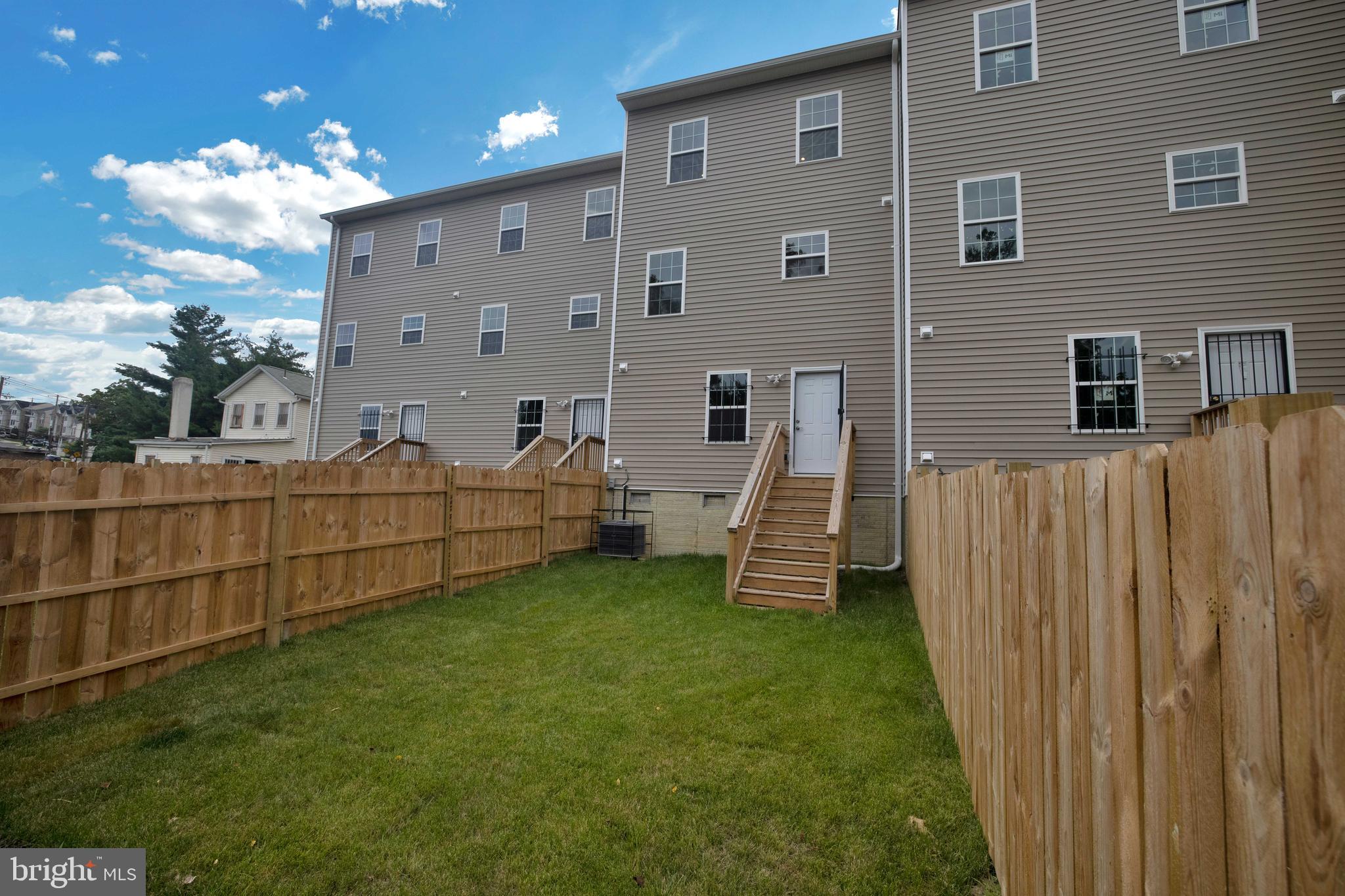 2415 Elvans Road Southeast Washington, DC 20020 - Photo 43 of 47 Fenced Spacious Backyard