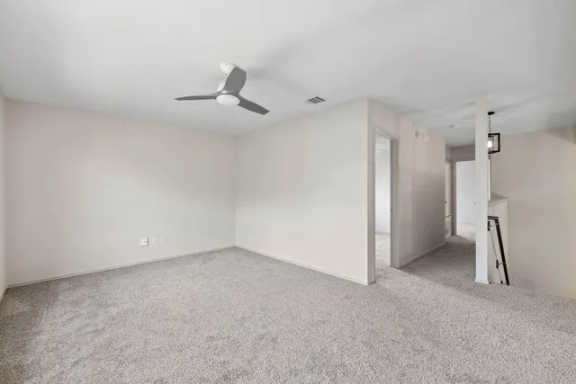 a view of empty room