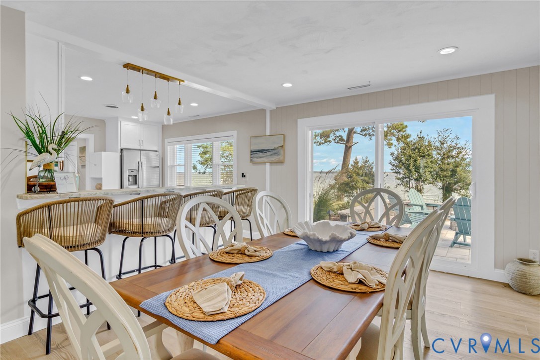 560 Eubank Landing Road Topping, VA 23169 - Photo 17 of 50 Dining space with stunning views!
