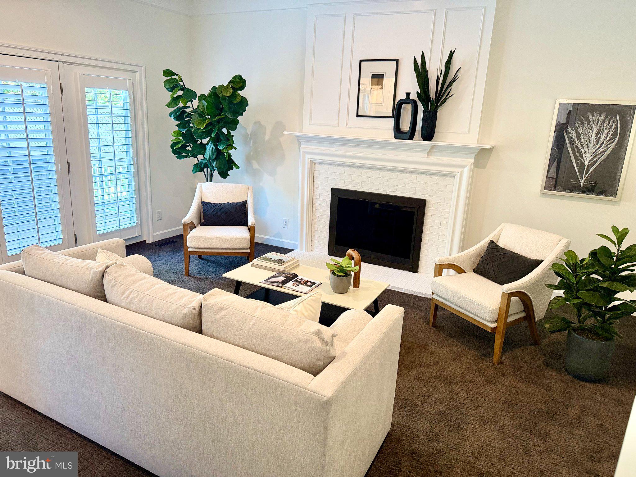 9733 Hidden Road Vienna, VA 22181 - Photo 10 of 39 Modern elegance in a cozy living space.