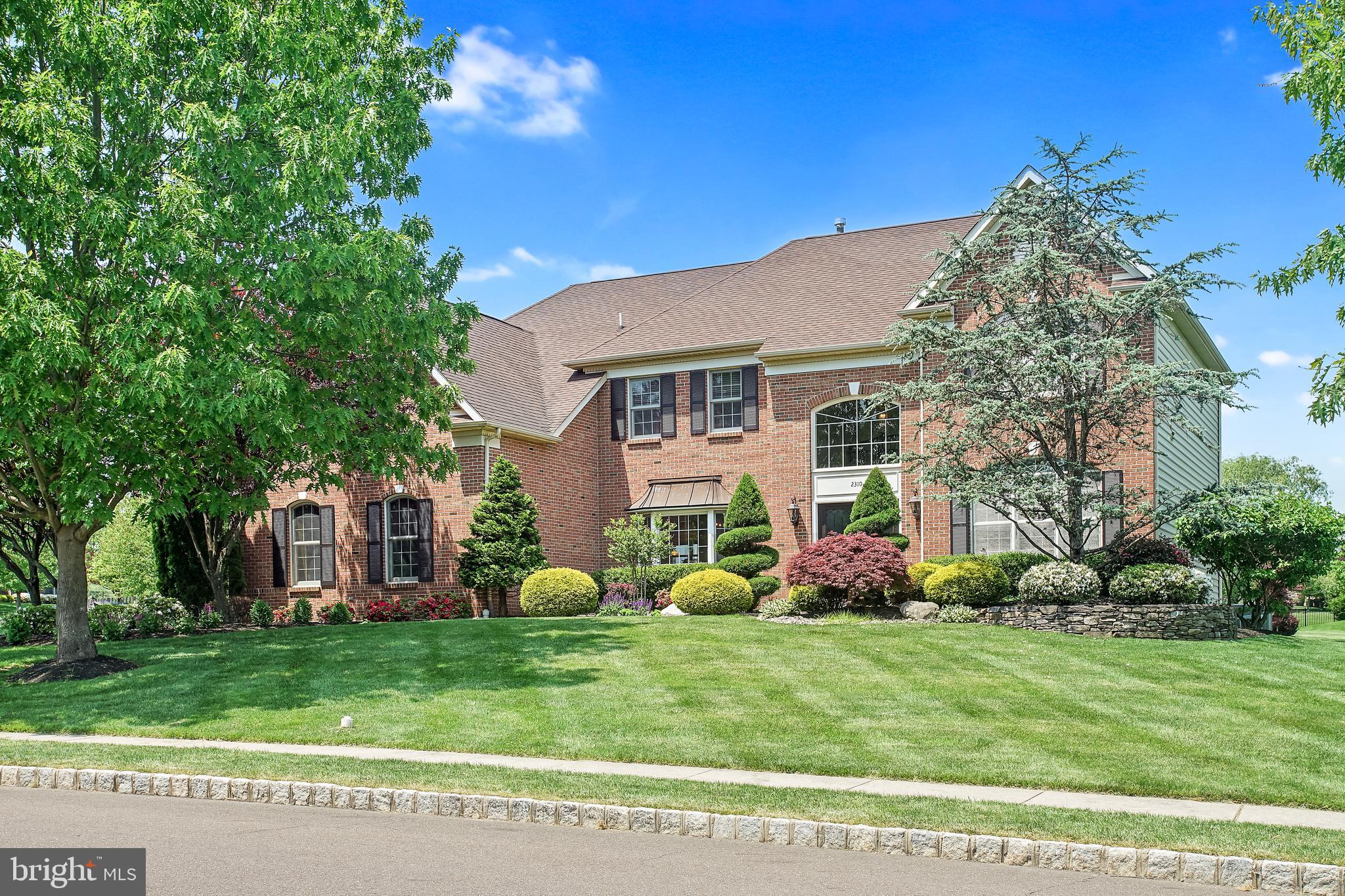 2310 Baldwin Lane Jamison, PA 18929 - Photo 1 of 75 Front Exterior With Brick Façade