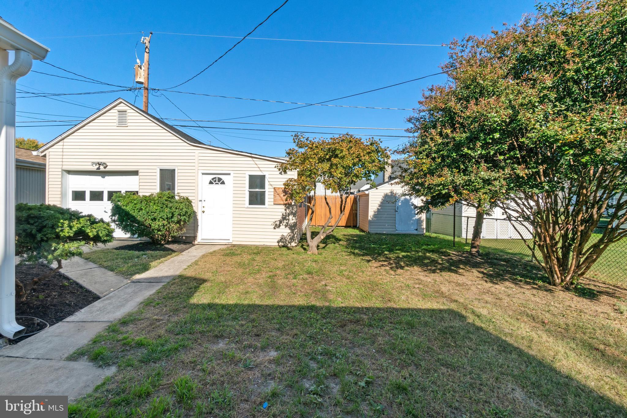 1727 Brookview Road Dundalk, MD 21222 - Photo 41 of 45 Backyard and detached garage
