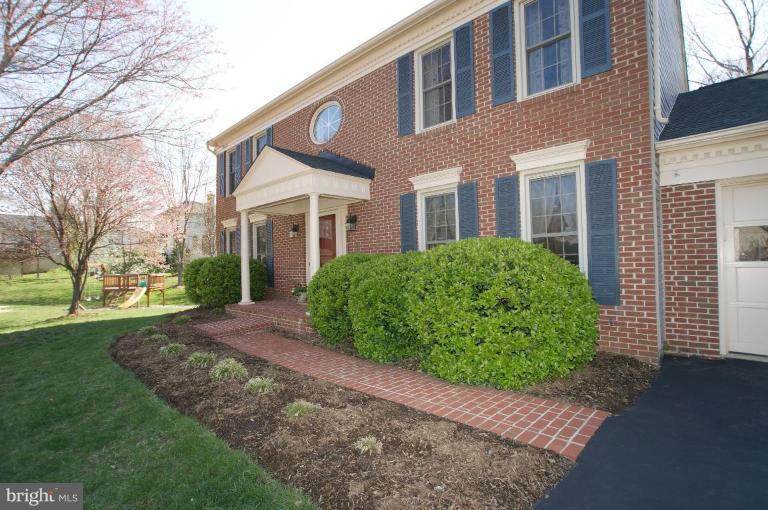 7509 Mullingar Court Springfield, VA 22153 - Photo 20 of 30 BRICK WALKWAY TO PORTICO ENTRANCE