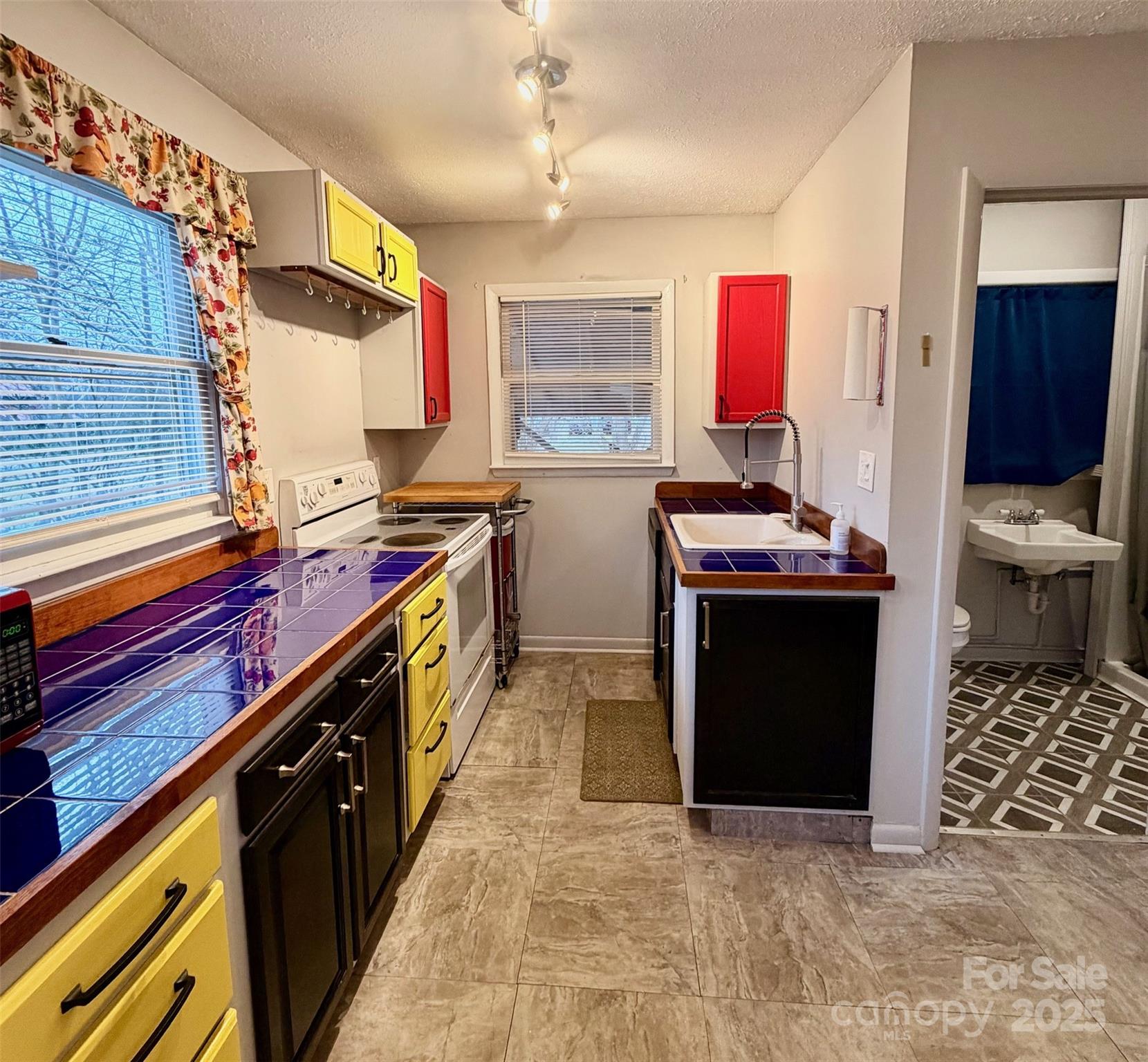 9 Riddle Road Swannanoa, NC 28778 - Photo 11 of 21 a kitchen with stainless steel appliances a stove and a sink