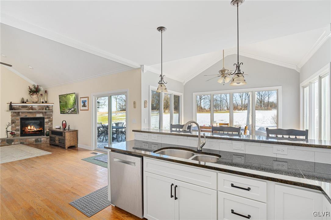 2930 Willow Street Coplay, PA 18037 - Photo 25 of 50 a kitchen with sink cabinets and outdoor view