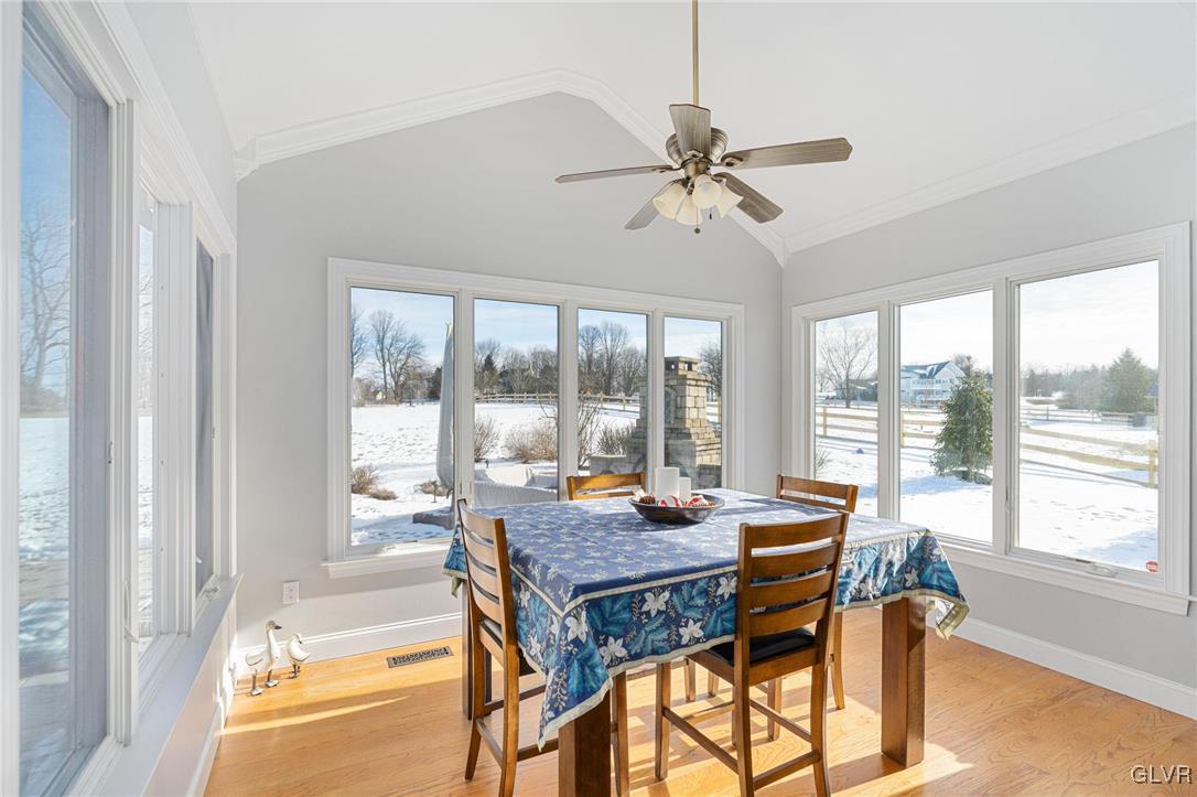2930 Willow Street Coplay, PA 18037 - Photo 27 of 50 a view of a dining room with furniture window and outside view