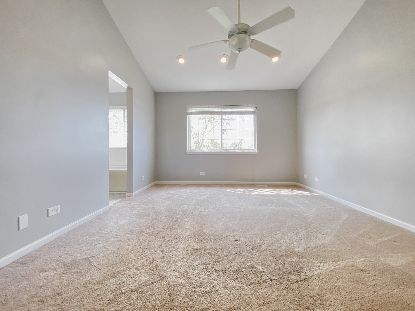 2443 Baldwin Court Aurora, IL 60503 - Photo 20 of 51 an empty room with windows and fan