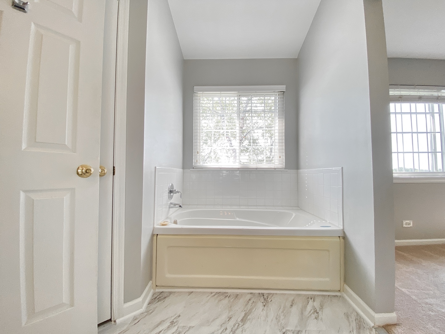 2443 Baldwin Court Aurora, IL 60503 - Photo 23 of 51 a bathroom with bathtub and window