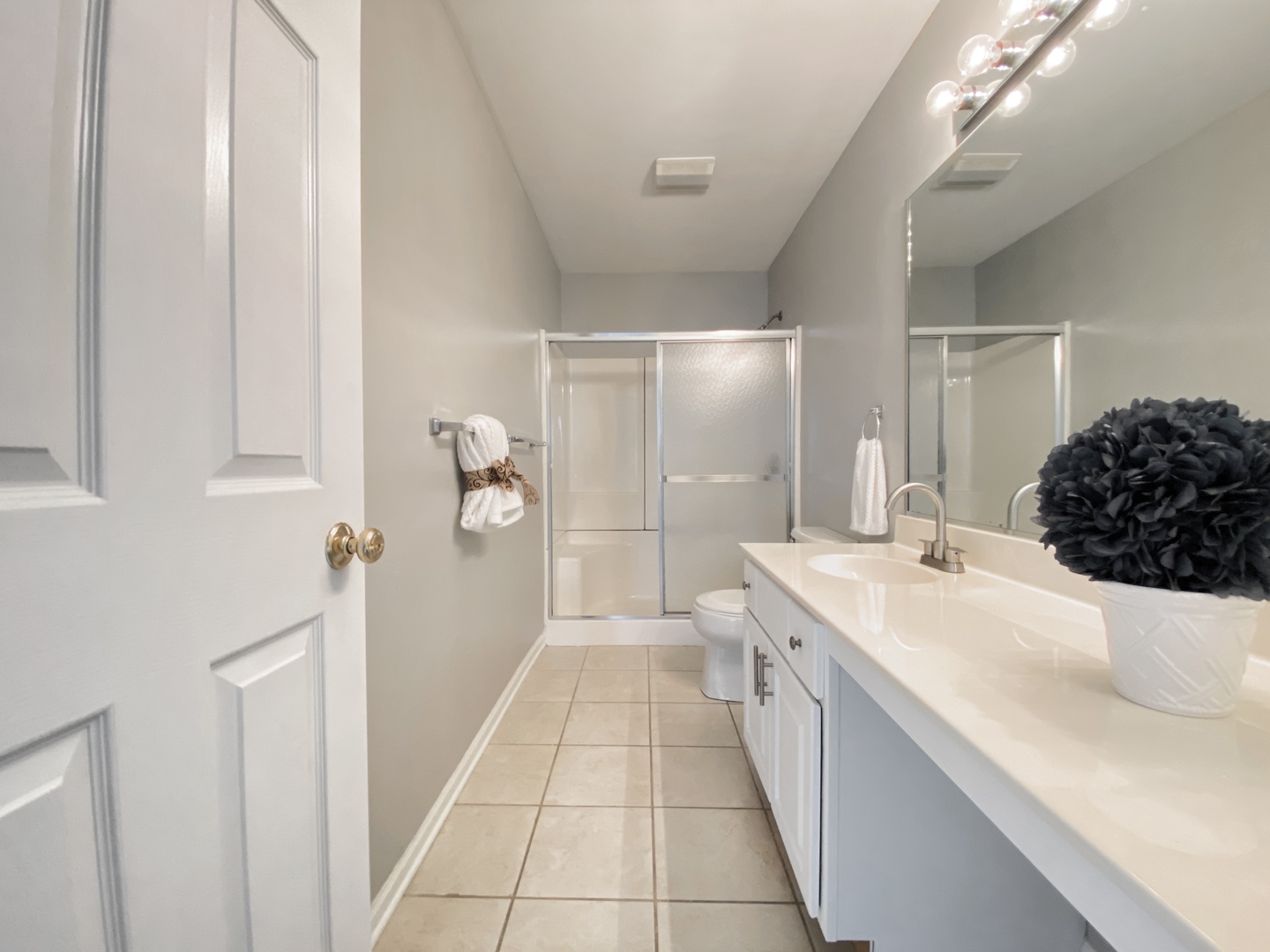 2443 Baldwin Court Aurora, IL 60503 - Photo 31 of 51 a bathroom with a double vanity sink and mirror