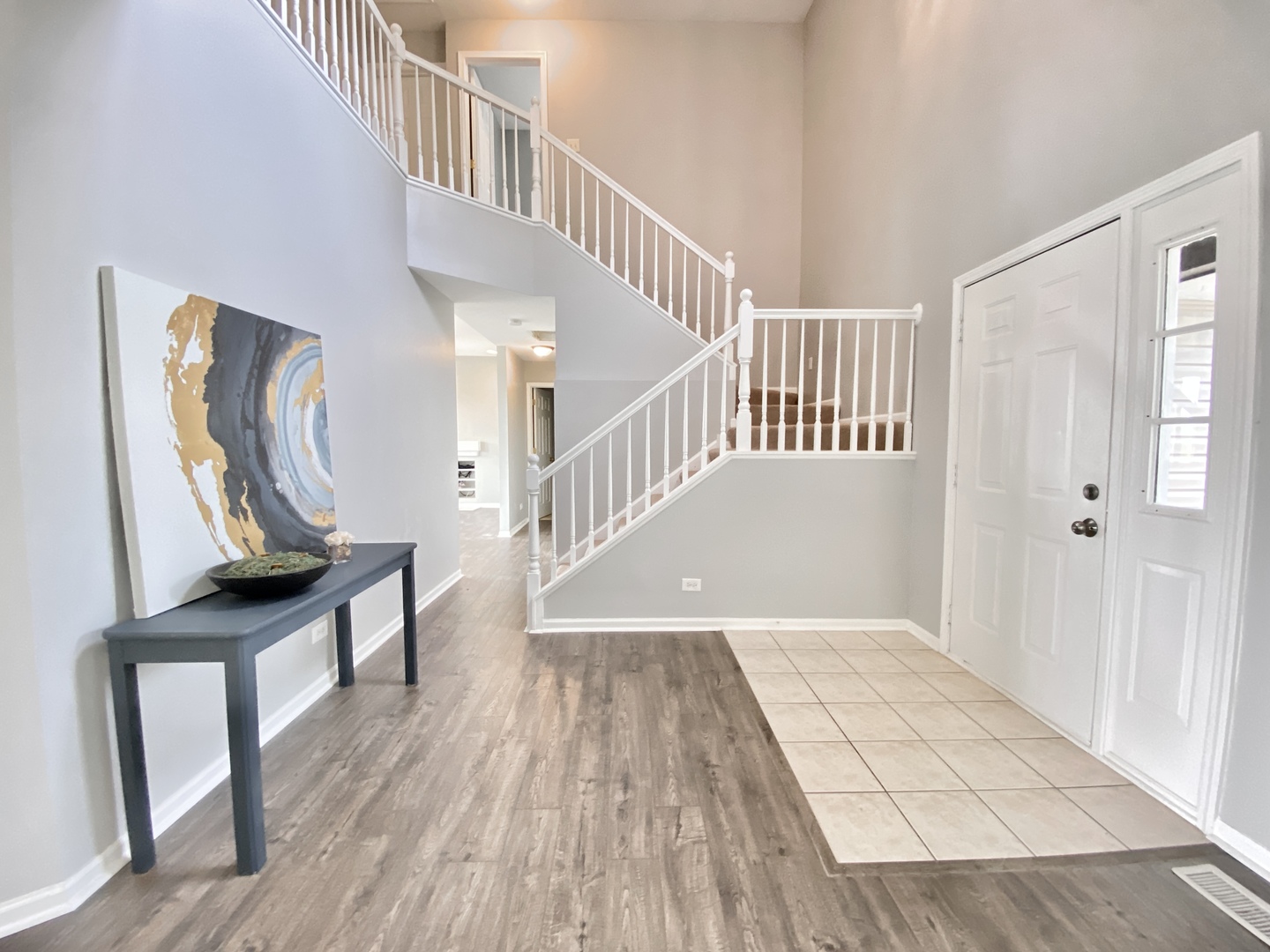 2443 Baldwin Court Aurora, IL 60503 - Photo 4 of 51 a view of entryway with wooden floor