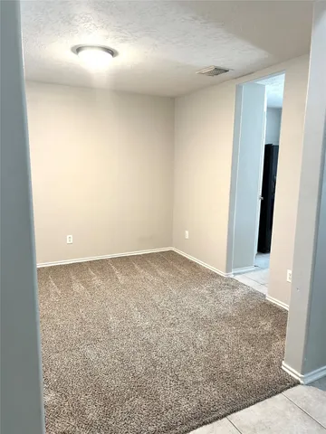 a view of empty room