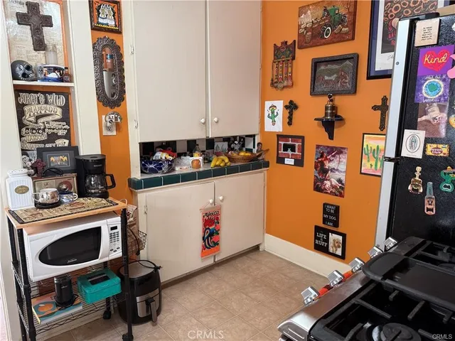 a room with storage and utility