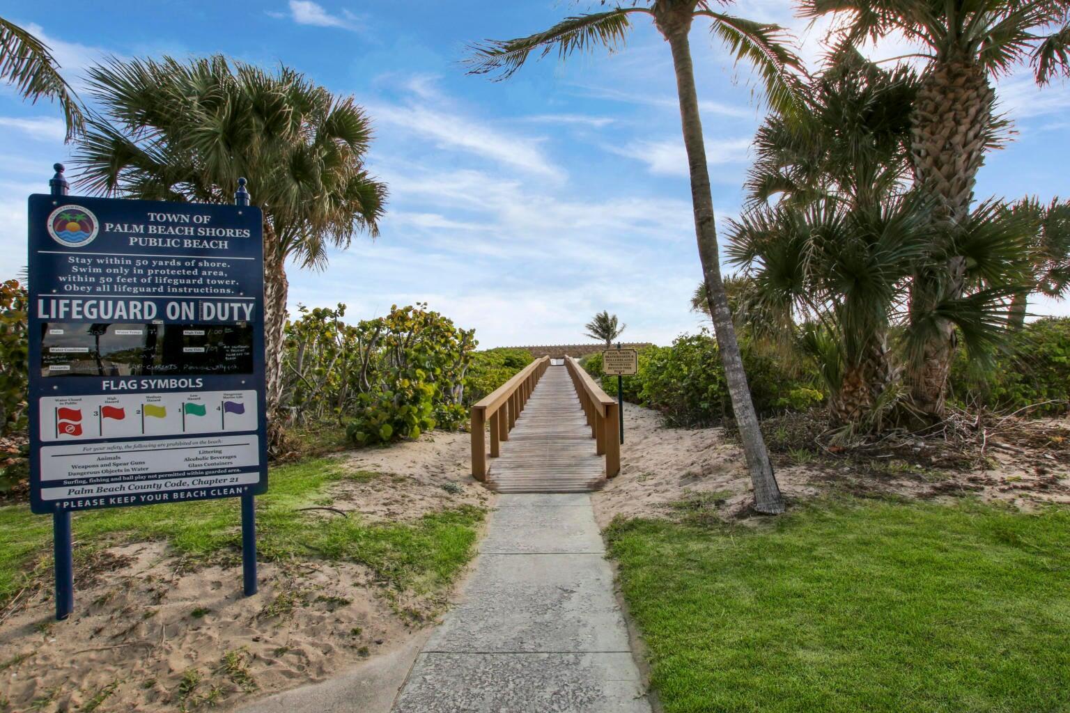 231 Bamboo Road, Unit 1 Palm Beach Shores, FL 33404 - Photo 26 of 27 Beach