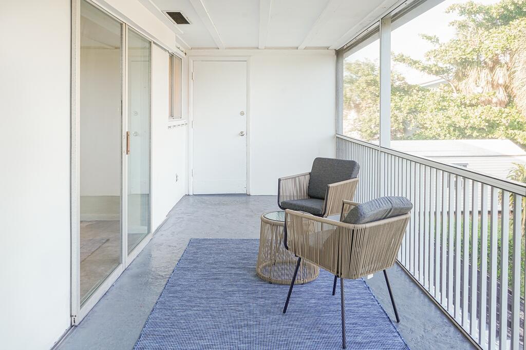 231 Bamboo Road, Unit 1 Palm Beach Shores, FL 33404 - Photo 10 of 27 Balcony