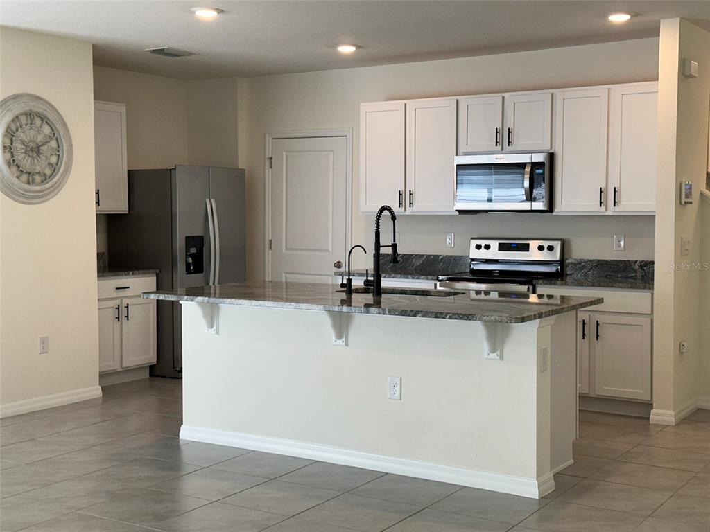 33762 Jasmine Star Loop Wesley Chapel, FL 33543 - Photo 6 of 27 a view of a kitchen with appliances and cabinets