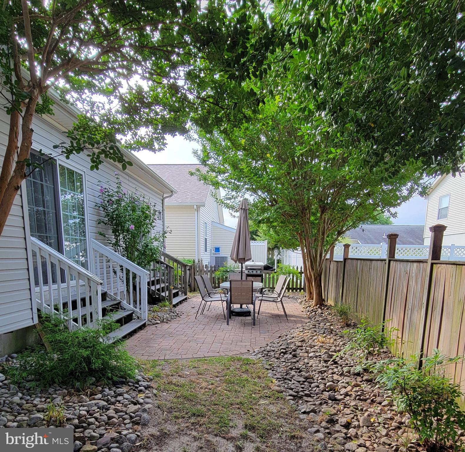 605 Twin Tree Road Ocean City, MD 21842 - Photo 2 of 46 Private fenced back yard & patio