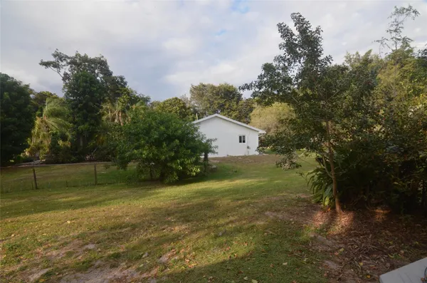 a view of outdoor space with trees