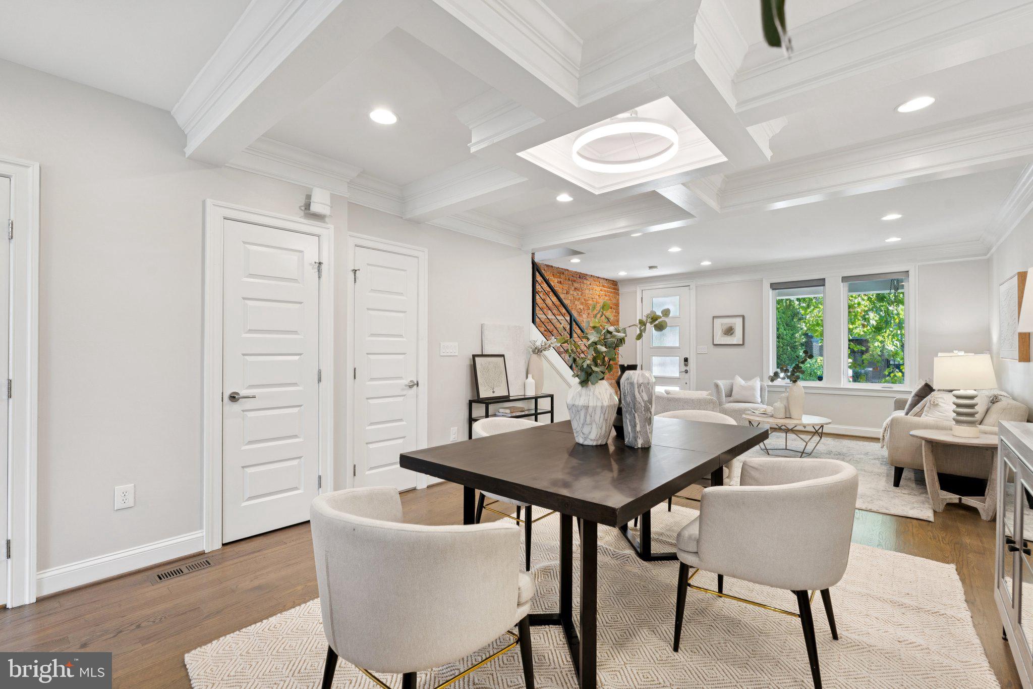 929 Quincy Street Northwest Washington, DC 20011 - Photo 16 of 37 a view of a dining room with furniture