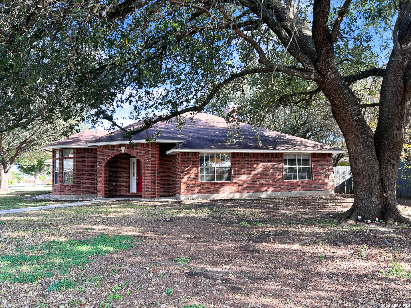 607 Topaz Avenue Seguin, TX 78155 - Photo 5 of 23 a view of a house with a yard