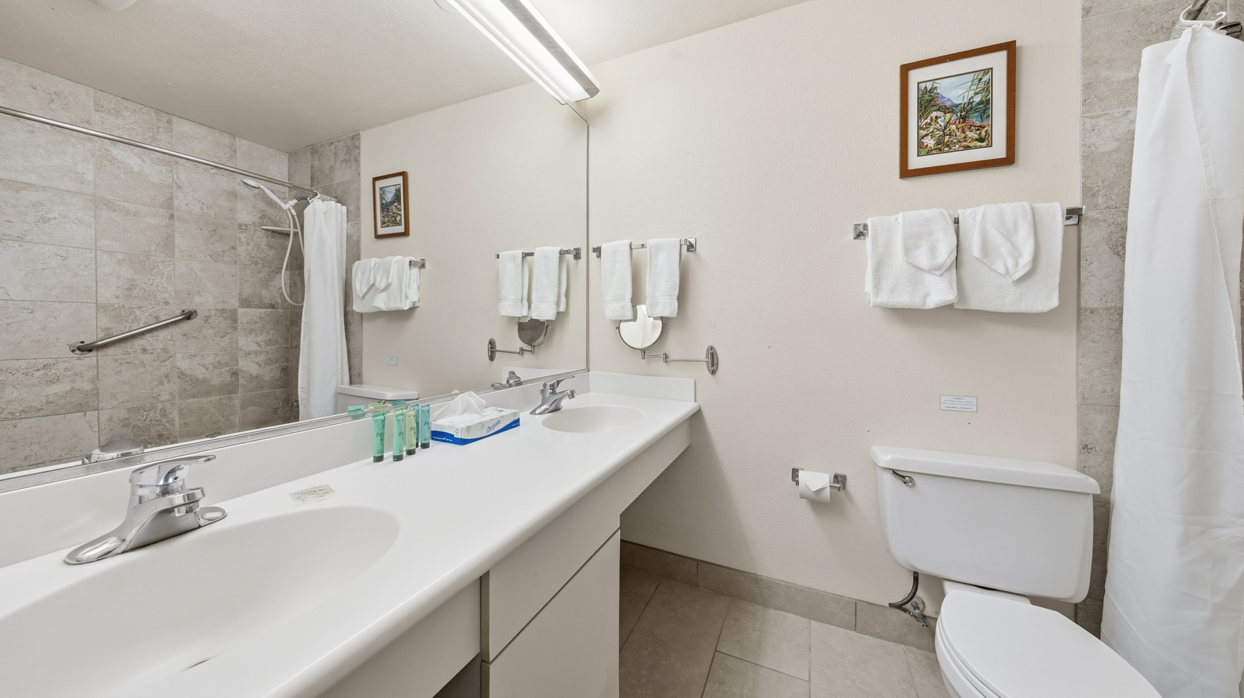 3411 Wilcox Road, Unit CV38 Lihue, HI 96766 - Photo 14 of 16 a bathroom with a sink vanity mirror and toilet