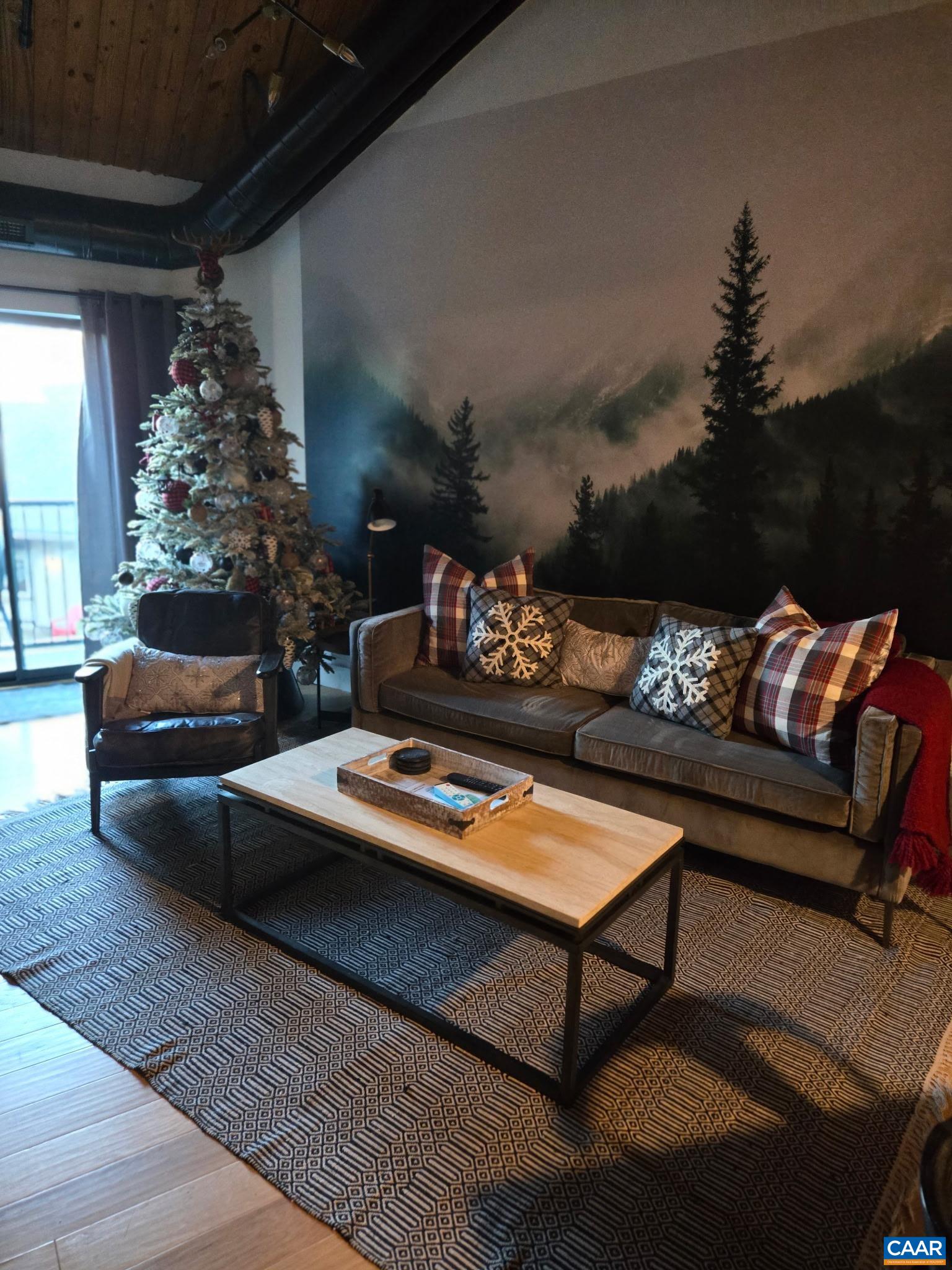 163 Mountain Inn Loop Roseland, VA 22967 - Photo 4 of 24 a outdoor living space with furniture and a potted plant