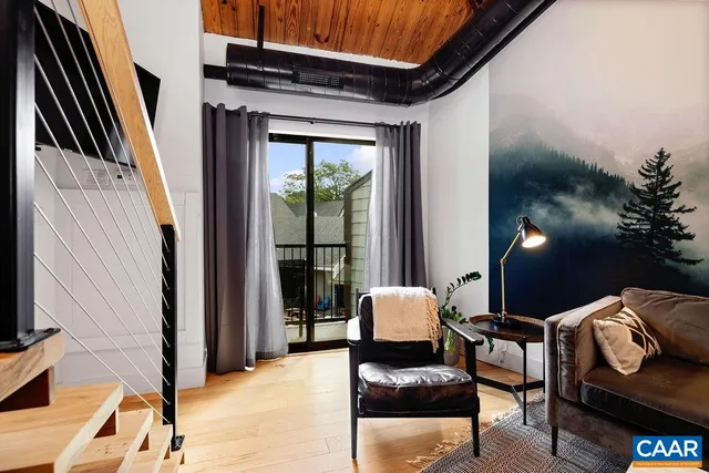 a outdoor living space with furniture