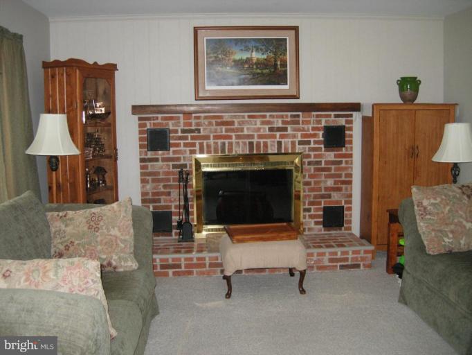 9789 Pearson Road Denton, MD 21629 - Photo 10 of 29 a living room with furniture and a fireplace
