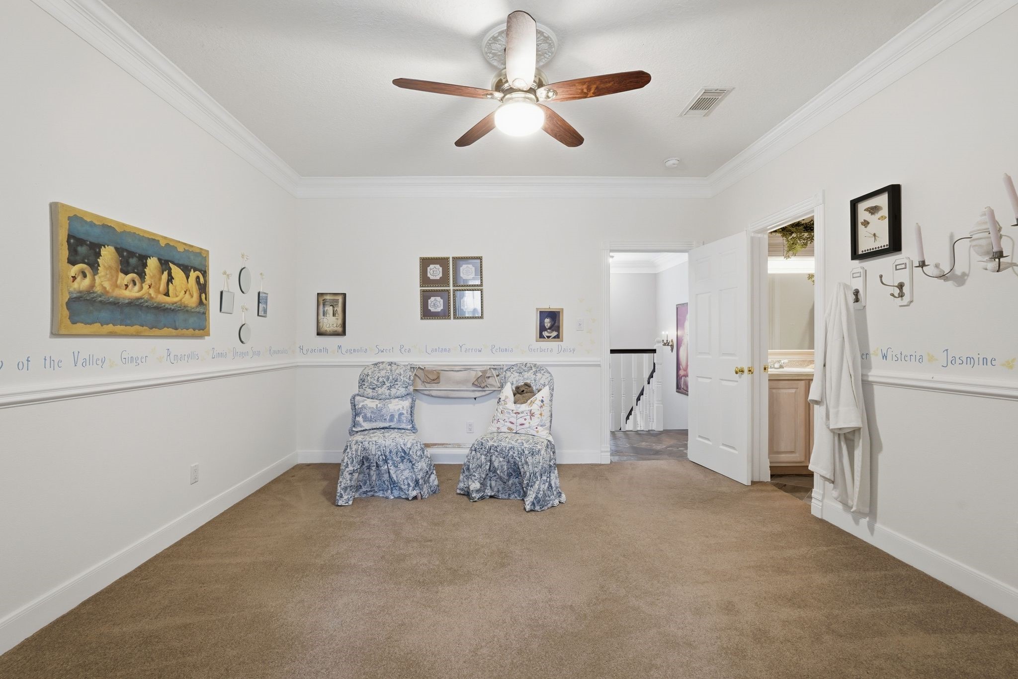 25014 Northampton Terrace Drive Spring, TX 77389 - Photo 35 of 50 Upstairs secondary bedroom with ensuite bathroom.