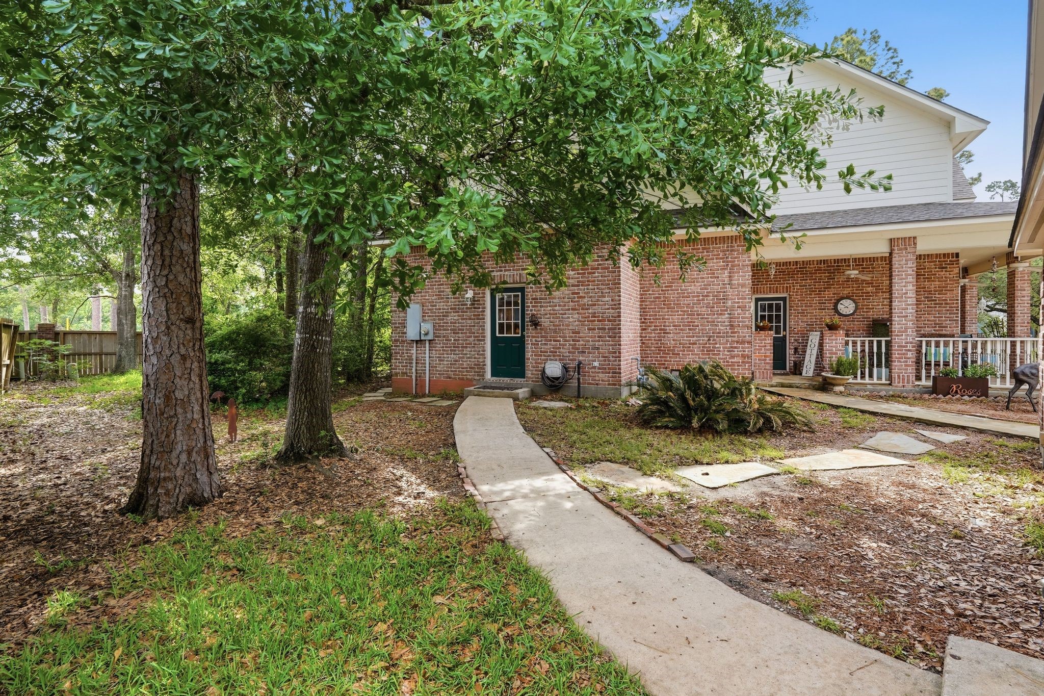 25014 Northampton Terrace Drive Spring, TX 77389 - Photo 45 of 50 The side yard with mature trees