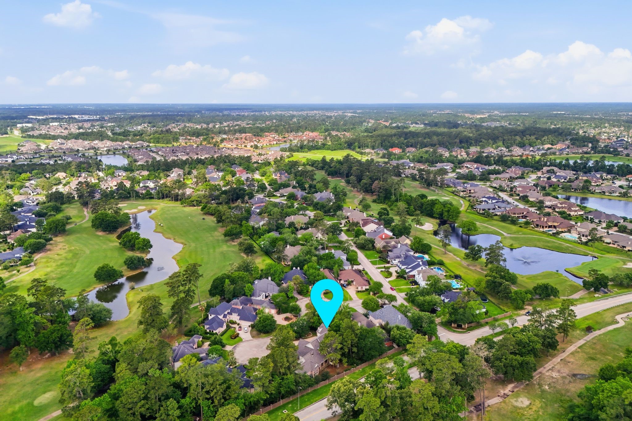 25014 Northampton Terrace Drive Spring, TX 77389 - Photo 47 of 50 The house location shown in proximity to the Willow Creek Golf Club