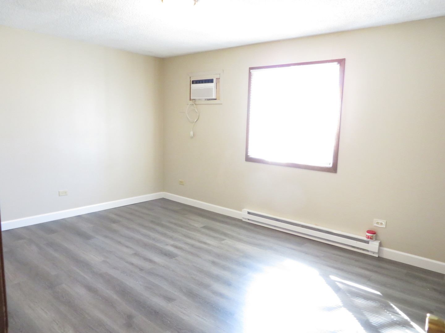 216 Madison Street, Unit 3C Joliet, IL 60435 - Photo 6 of 10 an empty room with wooden floor and a window