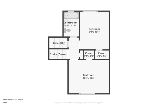 $465,000 | 694 South York Street, Elmhurst, IL 60126