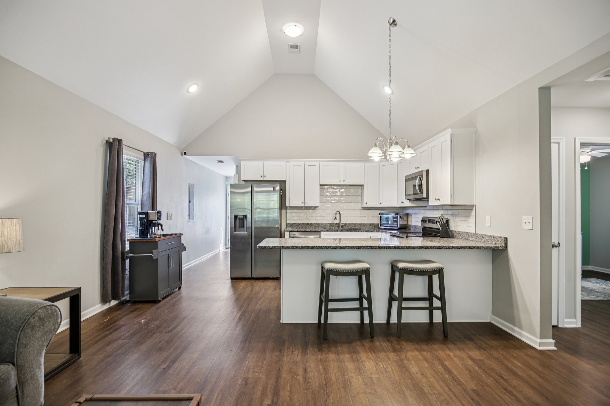 1122 Taylortown Road White Bluff, TN 37187 - Photo 16 of 56 a large kitchen with a table and chairs