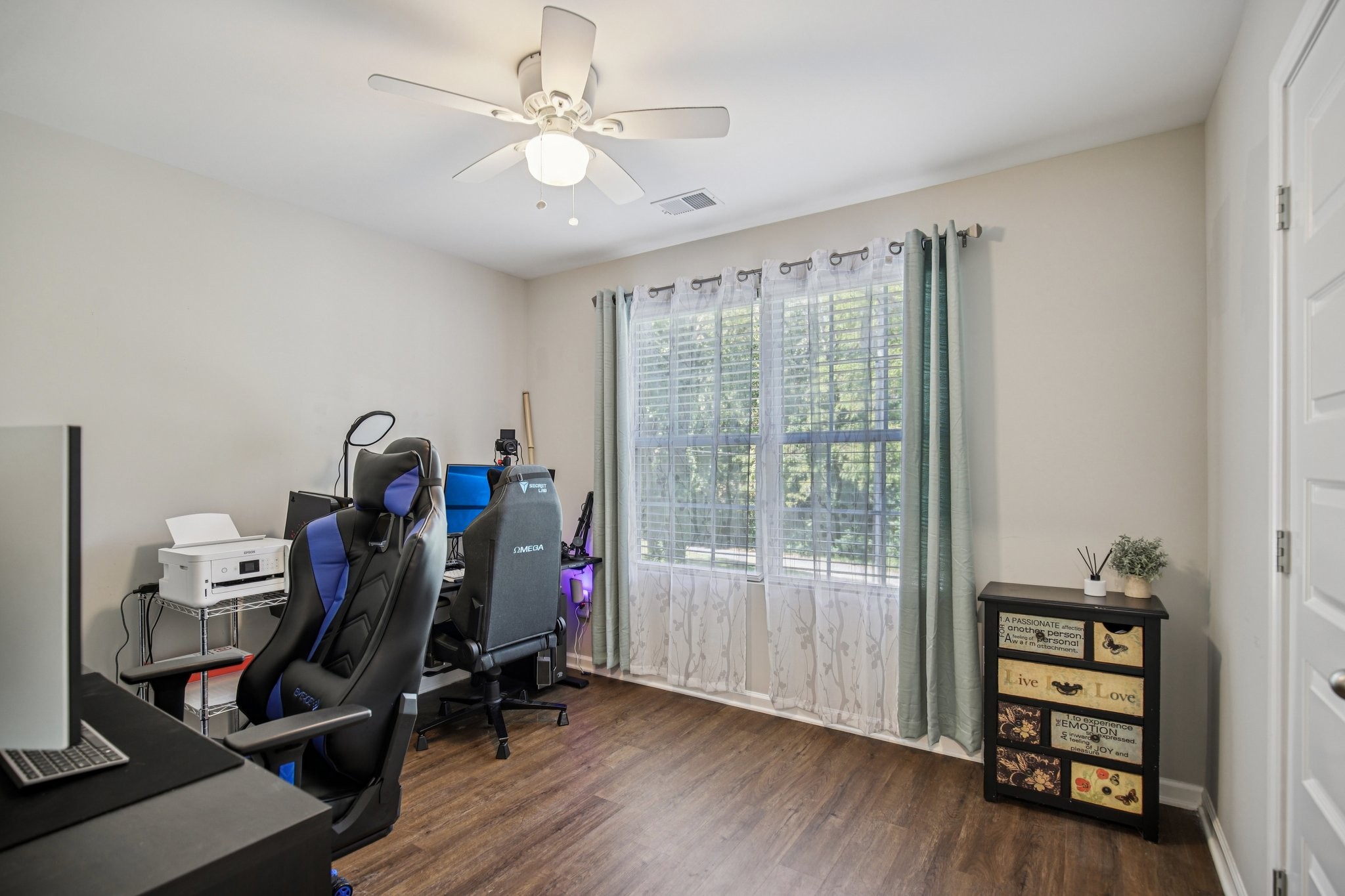 1122 Taylortown Road White Bluff, TN 37187 - Photo 28 of 56 a view of a workspace with furniture and a window