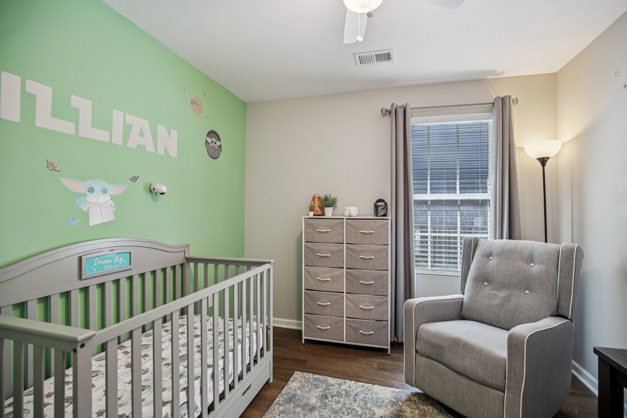 1122 Taylortown Road White Bluff, TN 37187 - Photo 33 of 56 a bedroom with furniture and a large window