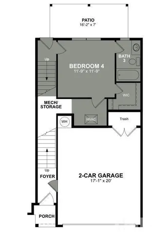 $2,250 | 2231 Chattering Lory Lane, Apex, NC 27502