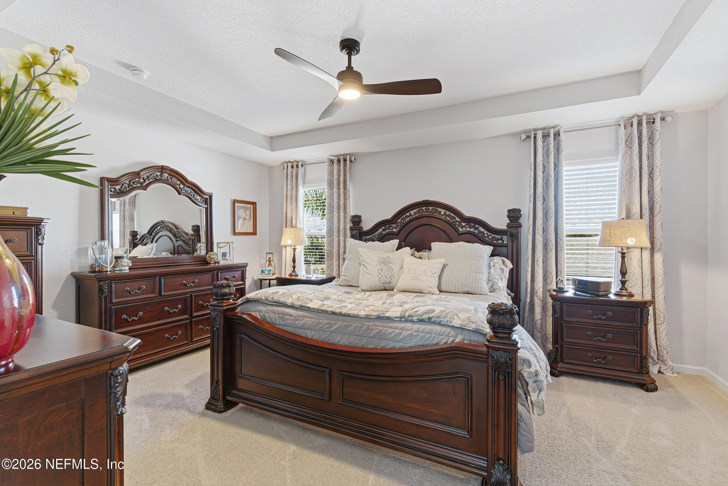 507 Narrowleaf Drive St. Johns, FL 32259 - Photo 22 of 79 a bedroom with a bed and wooden floor
