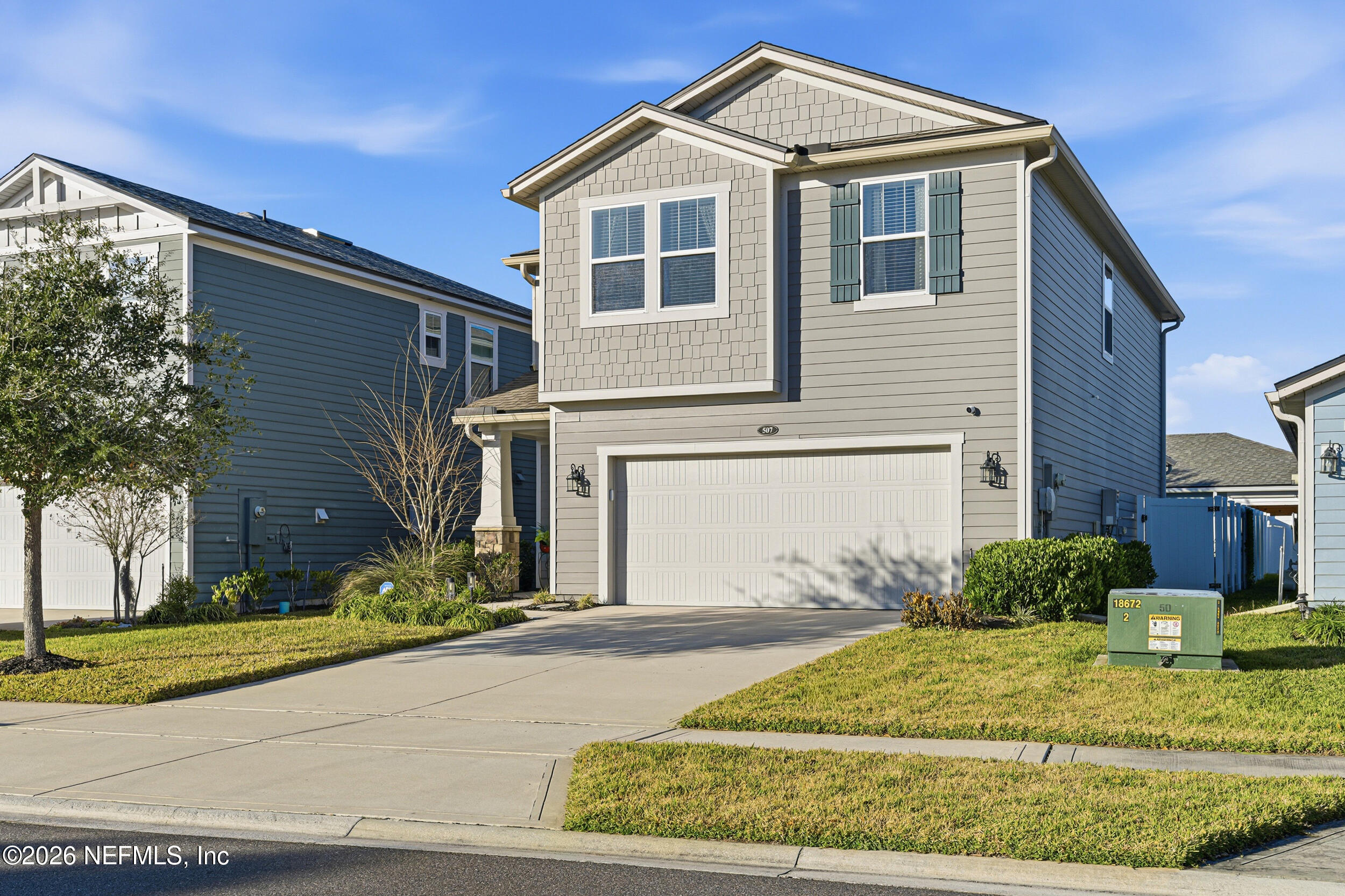 507 Narrowleaf Drive St. Johns, FL 32259 - Photo 2 of 79 a front view of a house with a yard