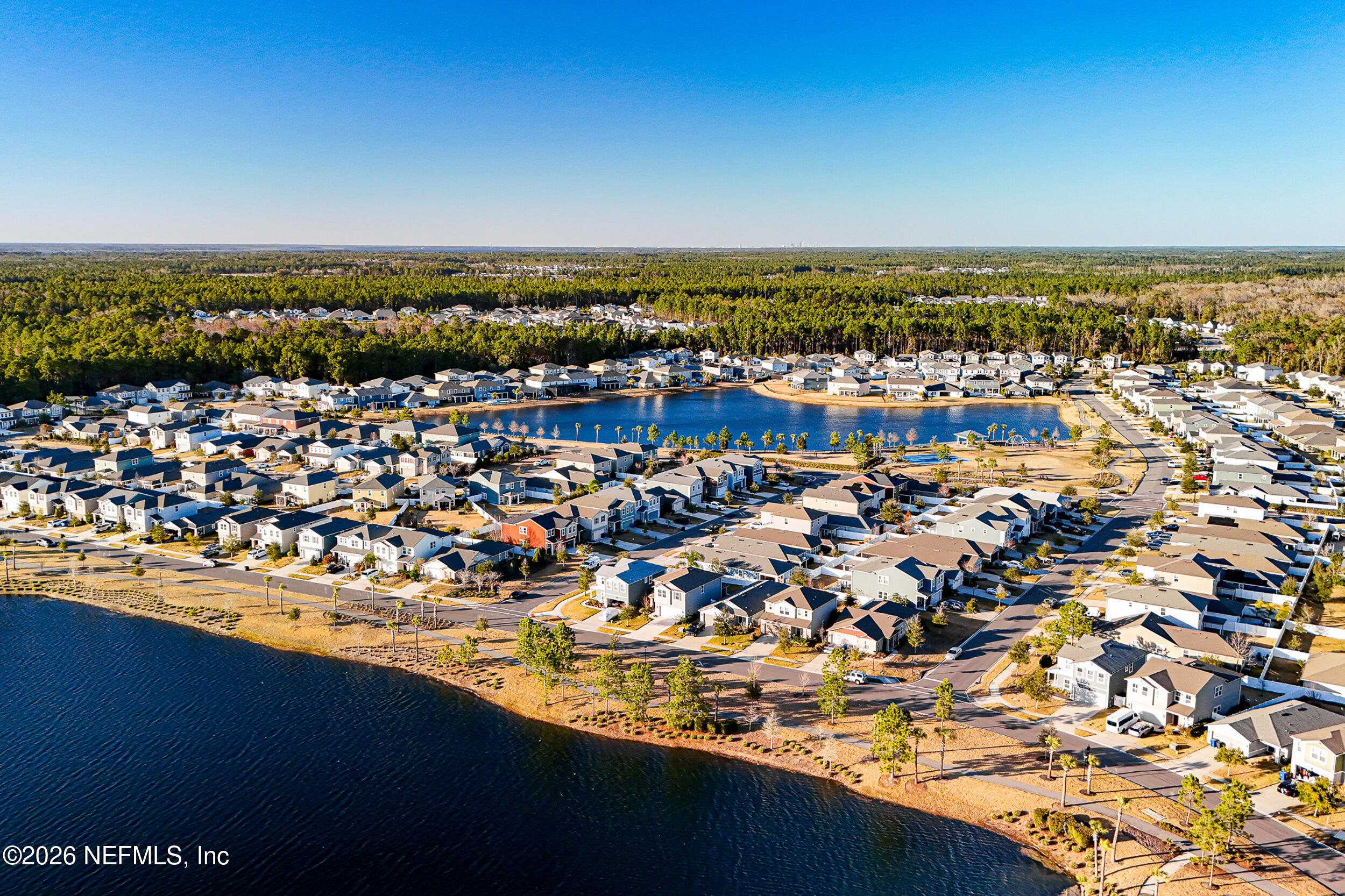507 Narrowleaf Drive St. Johns, FL 32259 - Photo 37 of 79 an aerial view of residential building with ocean view