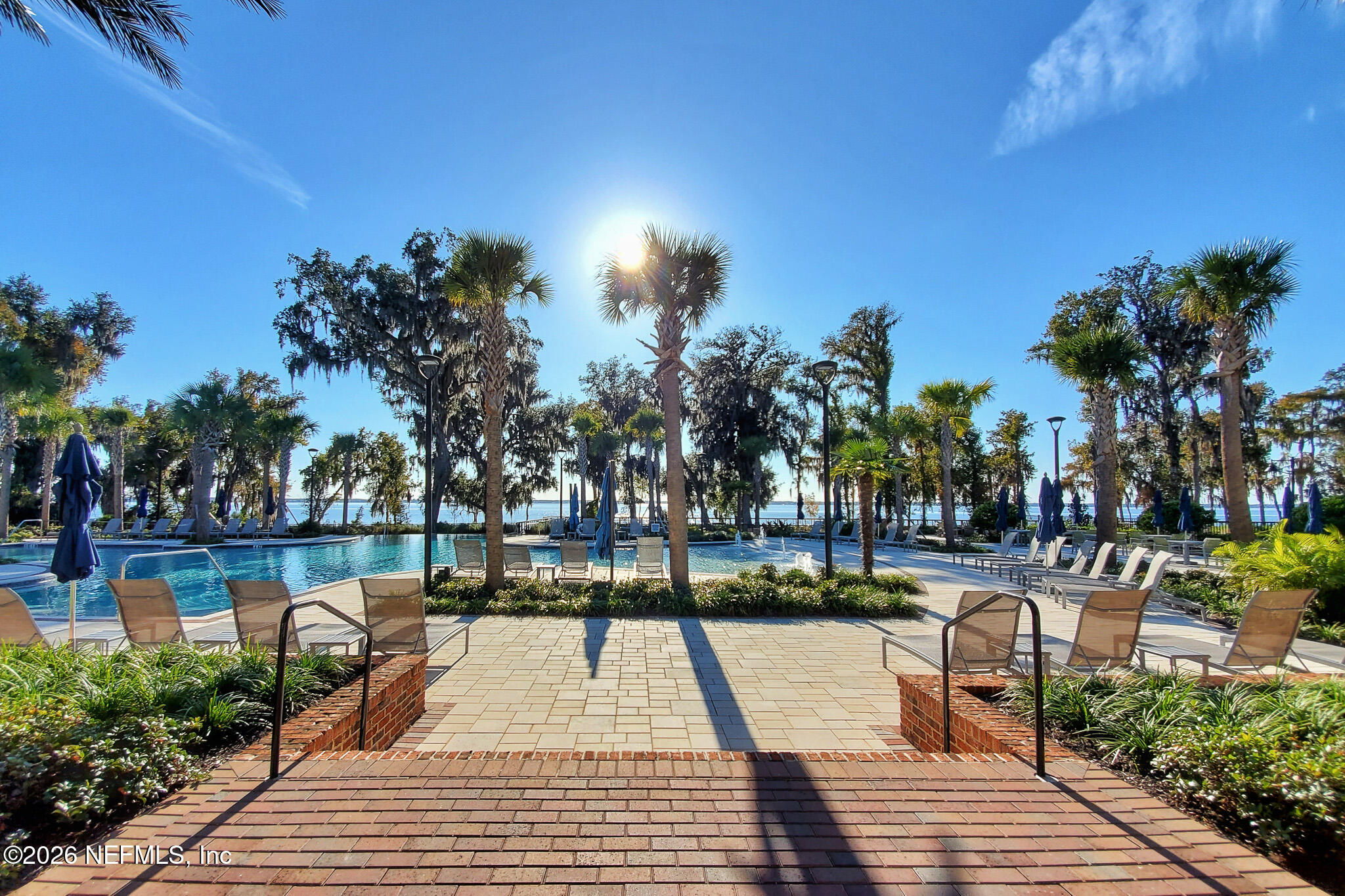 507 Narrowleaf Drive St. Johns, FL 32259 - Photo 45 of 79 a view of a swimming pool with a lake view
