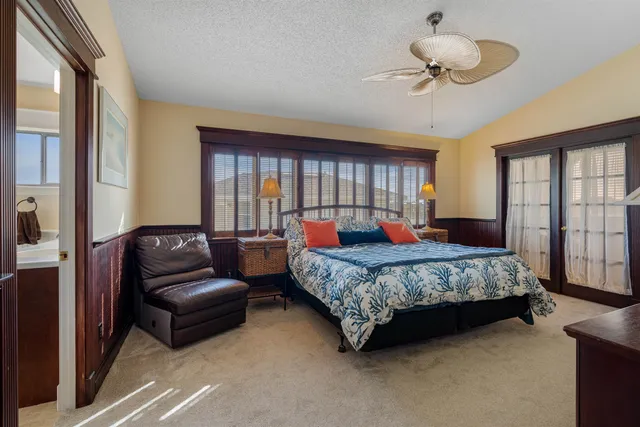 a view of a room with a window