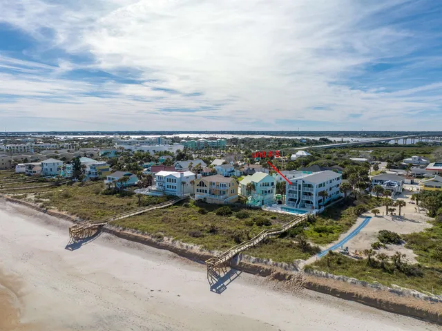 a view of city and mountain