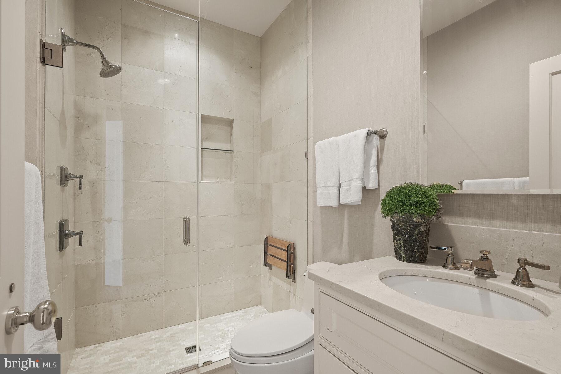 9100 Burning Tree Road Bethesda, MD 20817 - Photo 43 of 65 Bedroom #3 Ensuite Bathroom