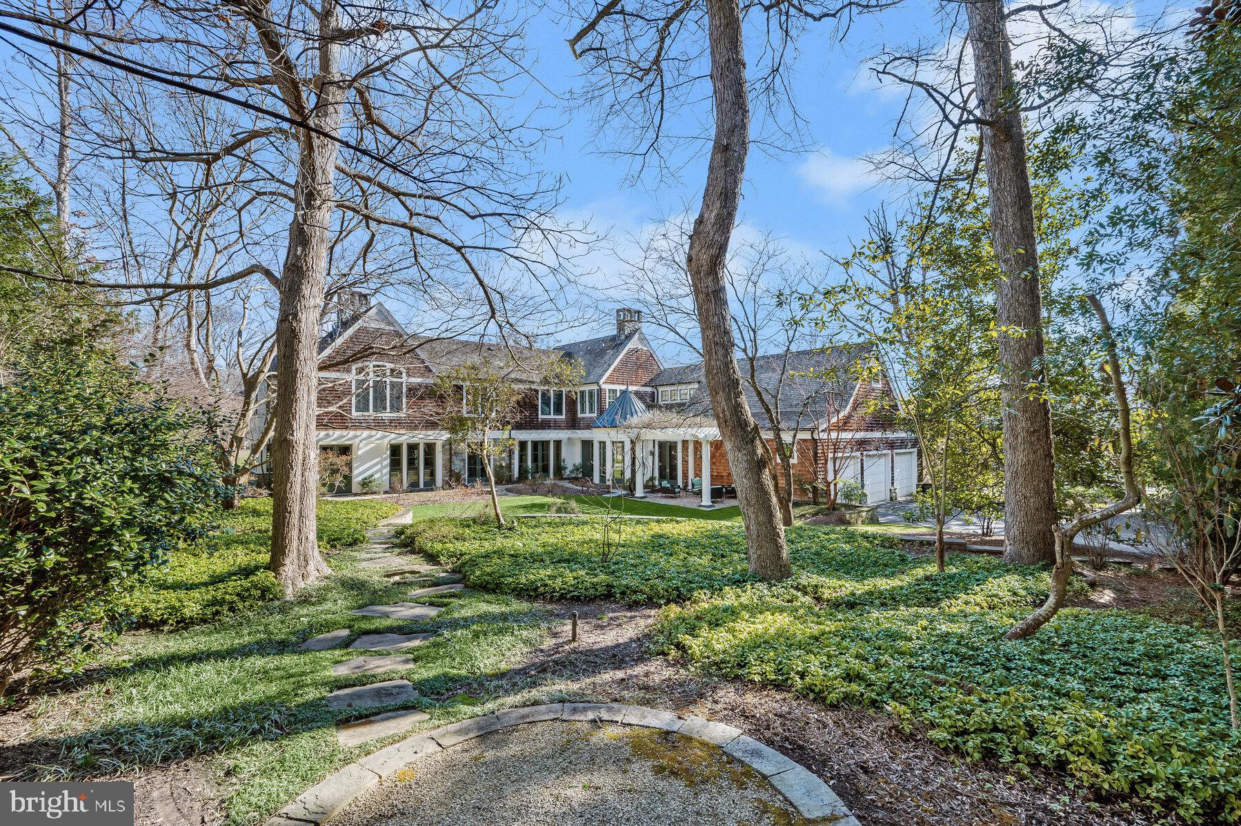 9100 Burning Tree Road Bethesda, MD 20817 - Photo 58 of 65 Pool Sized Backyard